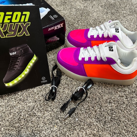 Custom painted brand new size 3 girls shoes - Picture 9 of 9